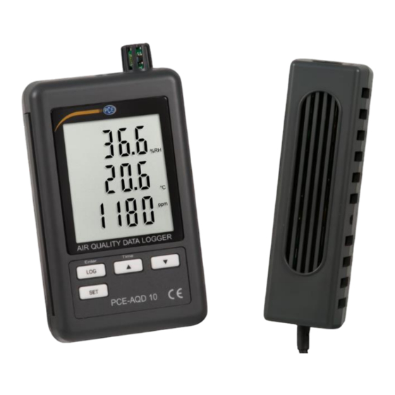 PCE Instruments PCE-AQD 10 User Manual