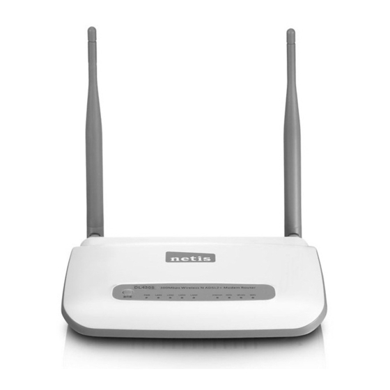 Netis DL4305 Quick Installation Manual