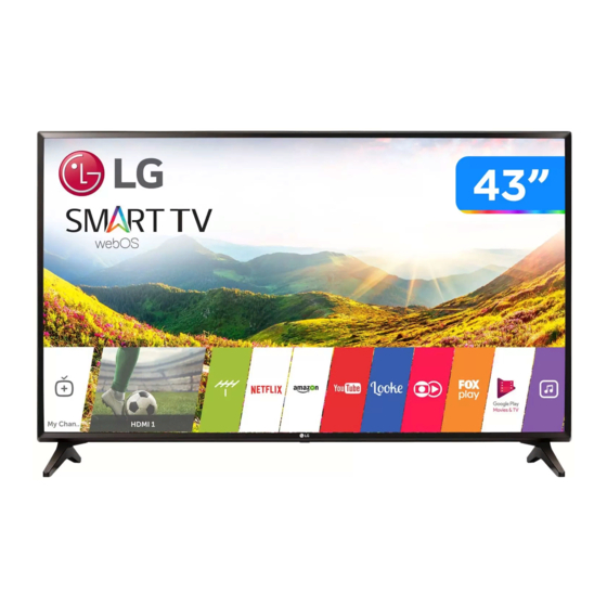 LG 43UK6300 Safety And Reference