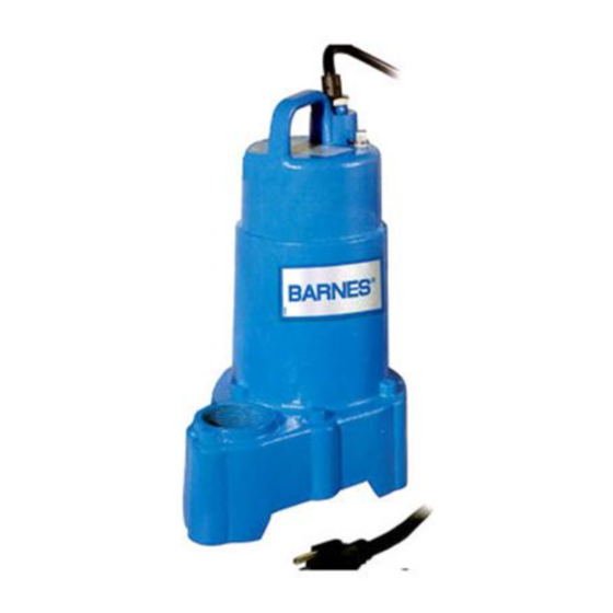 Crane BARNES PZM-SP33VF Installation Manual