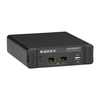 Black Box Agility ACR1002 DP Quick Start