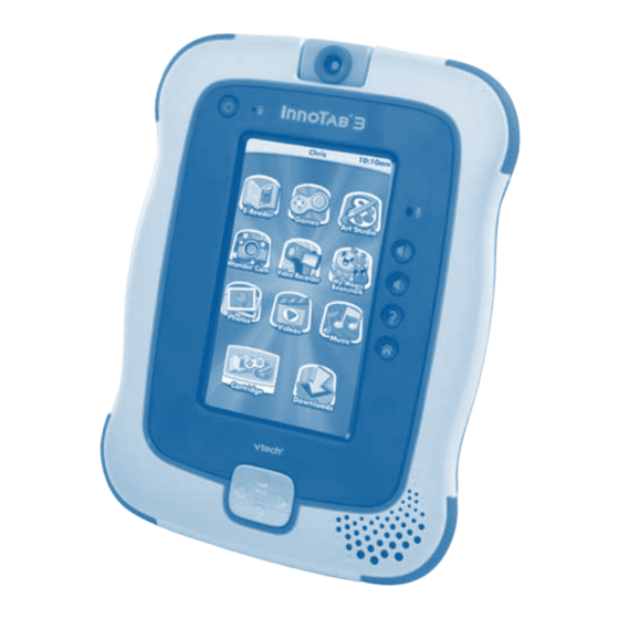 Vtech InnoTab 3 The Learning App Tablet Manuals