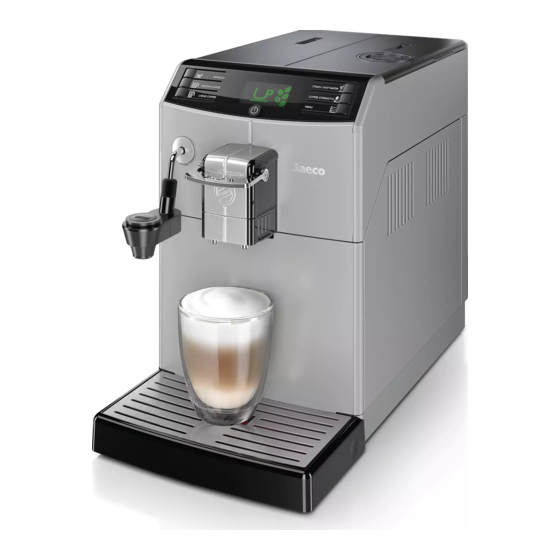 Philips Saeco HD8772/47 Quick Start Manual