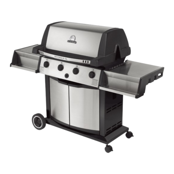 Broil King SOVEREIGN XLS 90 9887-47 Assembly Manual And Parts List