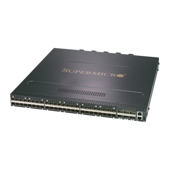 Supermicro SSE-F3548S Manuals