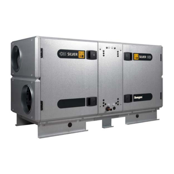 Swegon SILVER C PX Installation, Operation And Maintenance Instructions