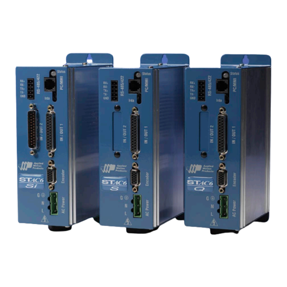 Applied Motion Products STAC6 Series Hardware Manual
