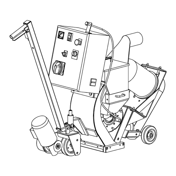 Blastrac 1-8DPS30 220V-SP Operating Instructions Manual