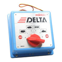 marklin DELTA-Control 6604 Manual