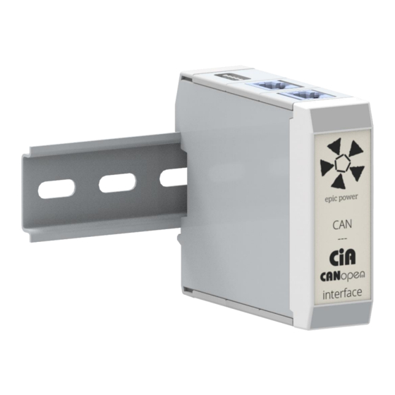 User Manuals: epic power CAN DC-DC Converter