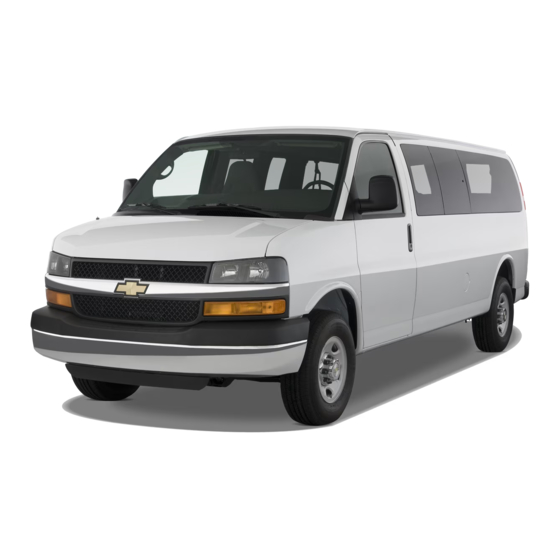 Chevrolet 2008 Express Owner's Manual