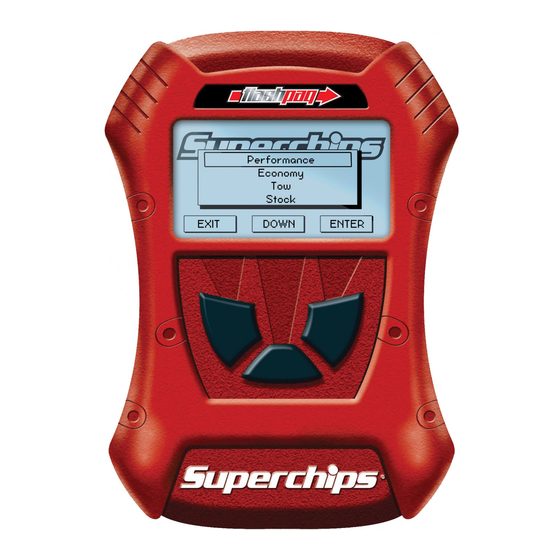 Superchips flashpaq 2815 Manuals