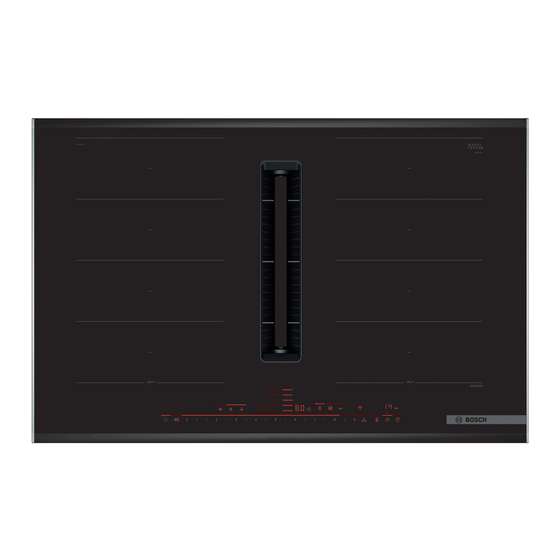 Bosch PXX875D67E Information For Use