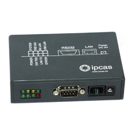 IpCAS ipEther232 User Manual
