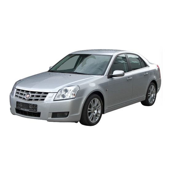 User Manuals: Cadillac BLS Compact Executive Car