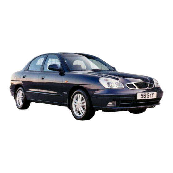 Daewoo Nubira Owner's Manual