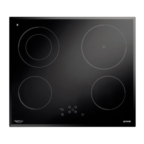 Gorenje ICT621AC Instructions For Use, Installation, And Connection