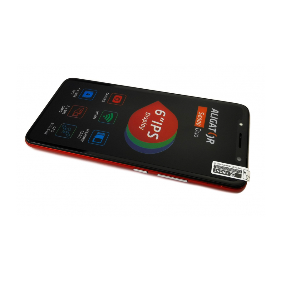 ALIGATOR S6000 Duo Quick Manual