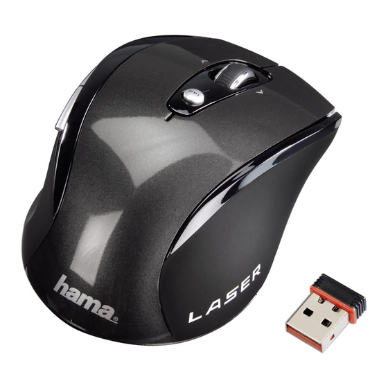 Hama M2110 Installation Hints