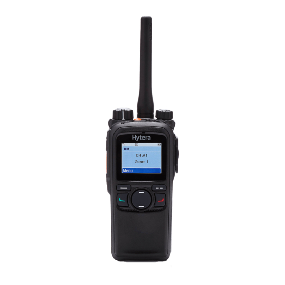 Hytera PD752 User Manual