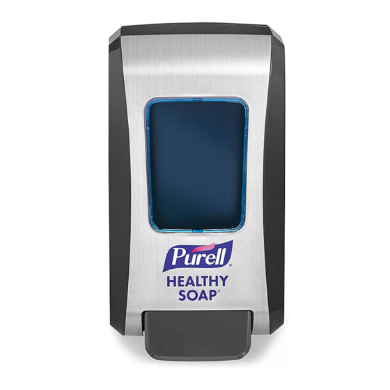 U-Line Purell Healthy Soap FMX-20 Manual