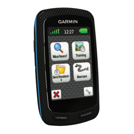 Garmin Edge 800 Declaration Of Conformity