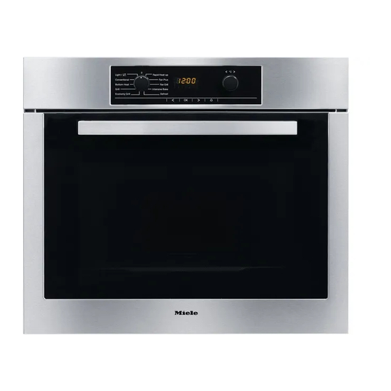 Miele H 5740 BP Operating And Installation Instructions