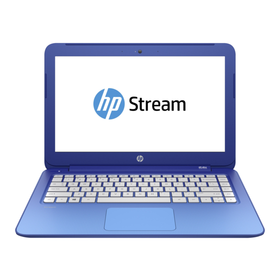 HP Stream Notebook PC 13 Maintenance And Service Manual