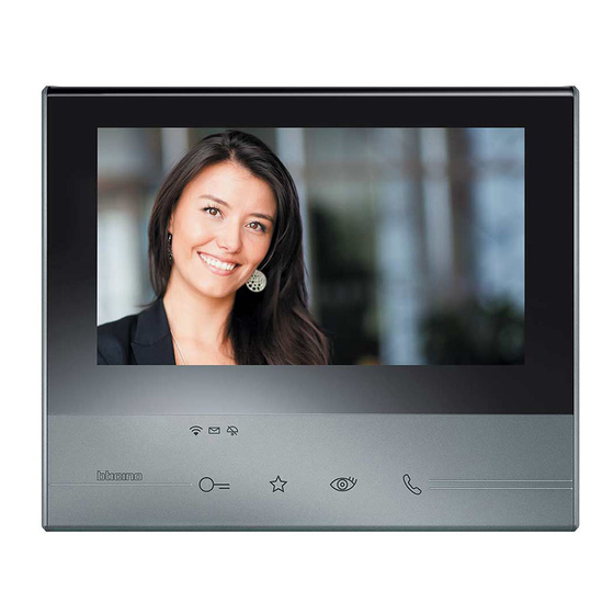 Bticino Classe 300 User Manual