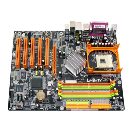 DFI INFINITY 865PE User Manual