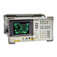 HP 8590 E-Series Calibration Manual
