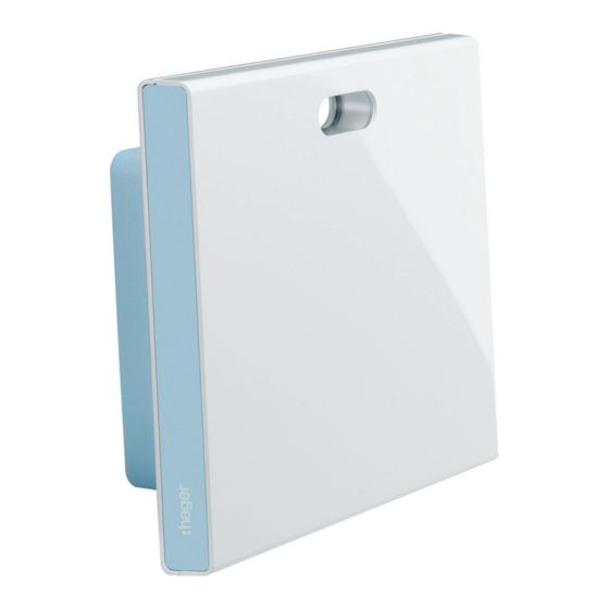 hager TKP100A Configuration Manual