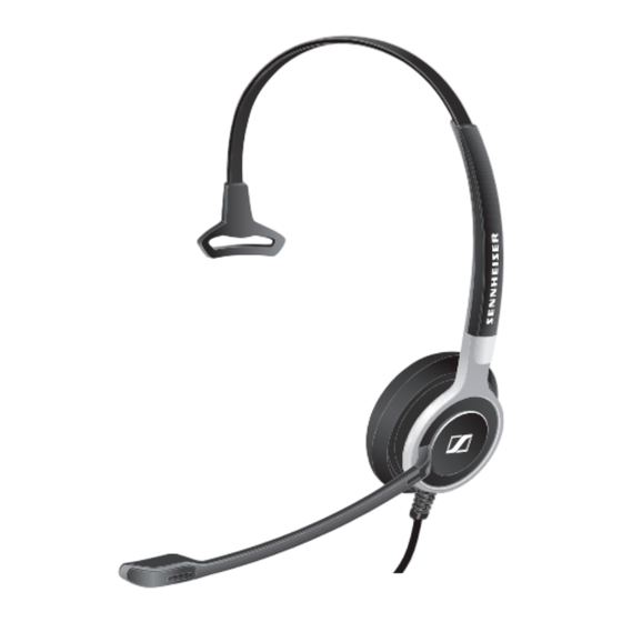 Sennheiser SC 660 Quick Manual