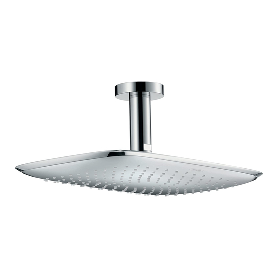 Hans Grohe PuraVida 27390000 Spray Faucet Manuals