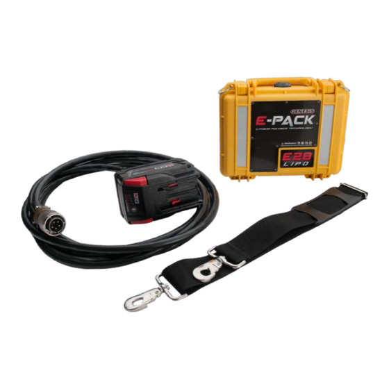 Genesis E-PACK E-28 User Manual