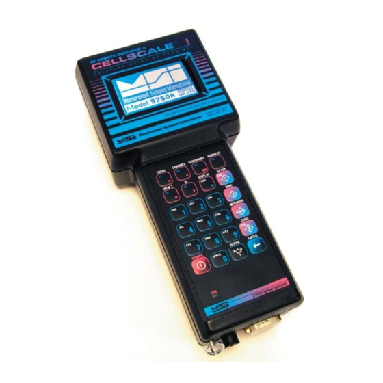 Rice Lake Measurement Systems International MSI9750A Operator's Manual