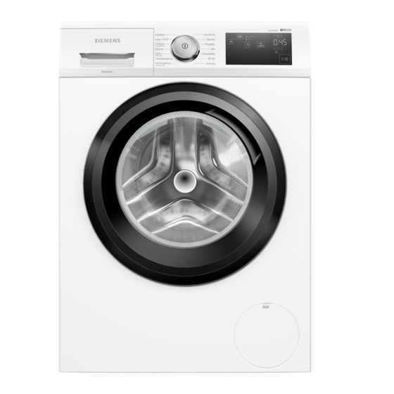 Siemens WM14URHEDN Washing Machine Manuals
