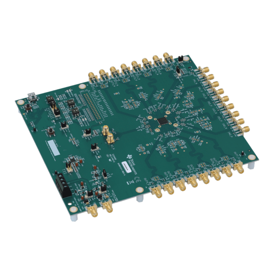 User Manuals: Texas Instruments LMK05028 Synchronizer