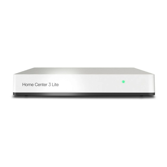 FIBARO Home Center 3 Lite Operating Manual
