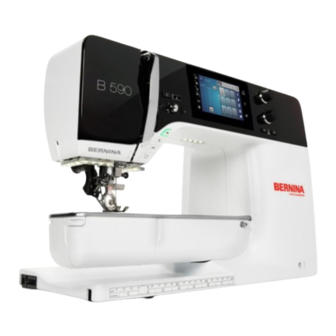 Bernina 590 User Manual