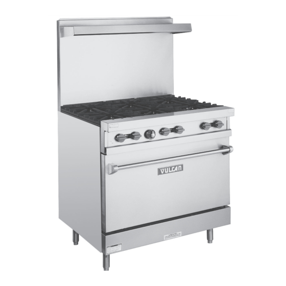 Vulcan-Hart VG36 Specifications