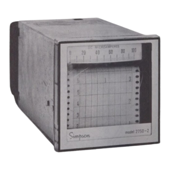 Simpson 2750-2 Operator's Manual