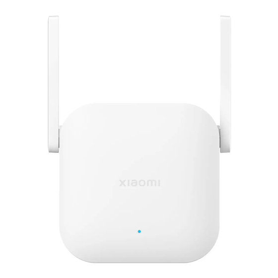 Xiaomi mi WiFi Range Extender N300 Manual