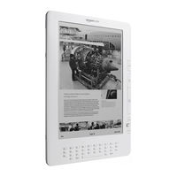 AMAZON KINDLE DX FREE 3G - 3RD EDITION Manual