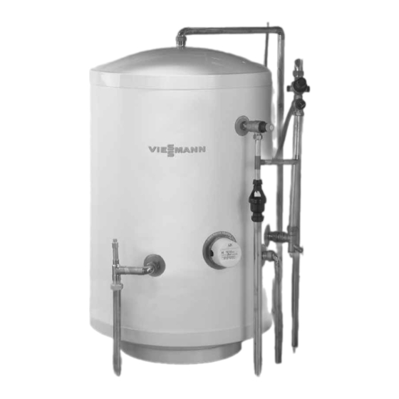 Viessmann Vitocell 200 Cylinder Design, Installation, User & Servicing Instructions