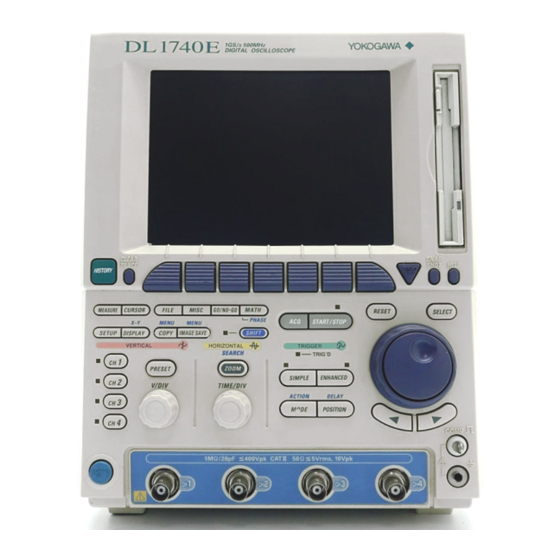 YOKOGAWA DL1720E User Manual