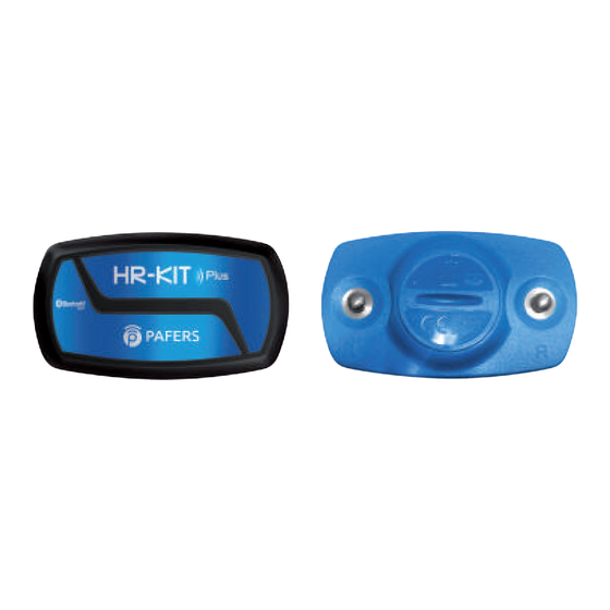 Pafers HR-KIT Plus User Manual