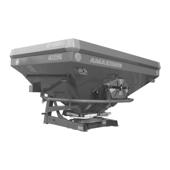 Amazone ZA-X Perfect 602 Operating Manual