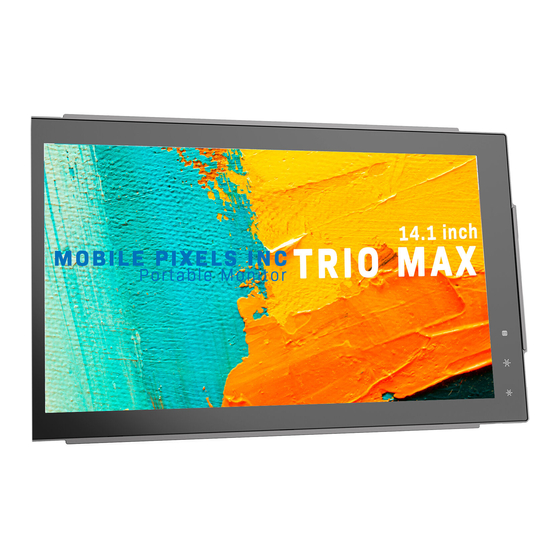Mobile Pixels TRIO User Manual