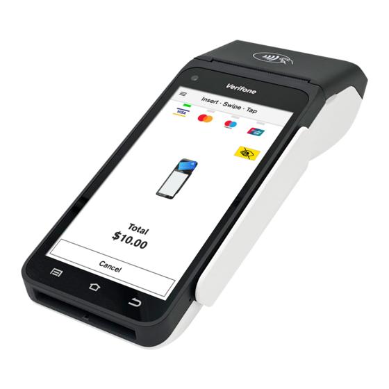 VeriFone T650p Quick Start Manual
